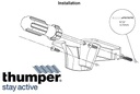 Thumper Mini Pro Wandbeugel