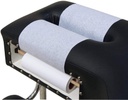 Glad wegwerp-hoofdsteunpapier 22cm x 69m - 25 rollen per doos